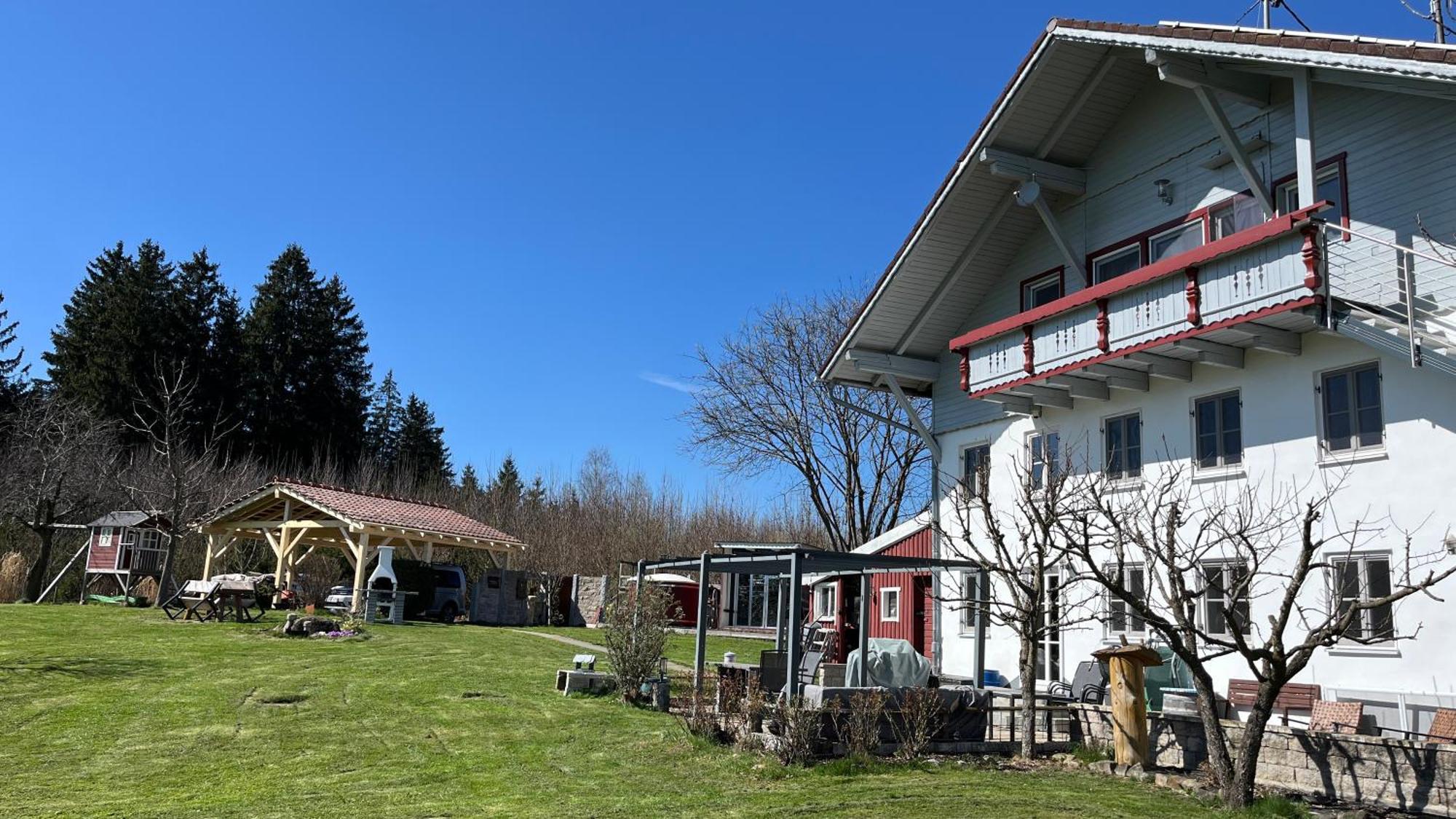 Allgaeuhaus Thomas Am Bauernhof Ferienwohnung Wald  Exterior foto